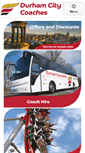 Mobile Screenshot of durhamcitycoaches.co.uk